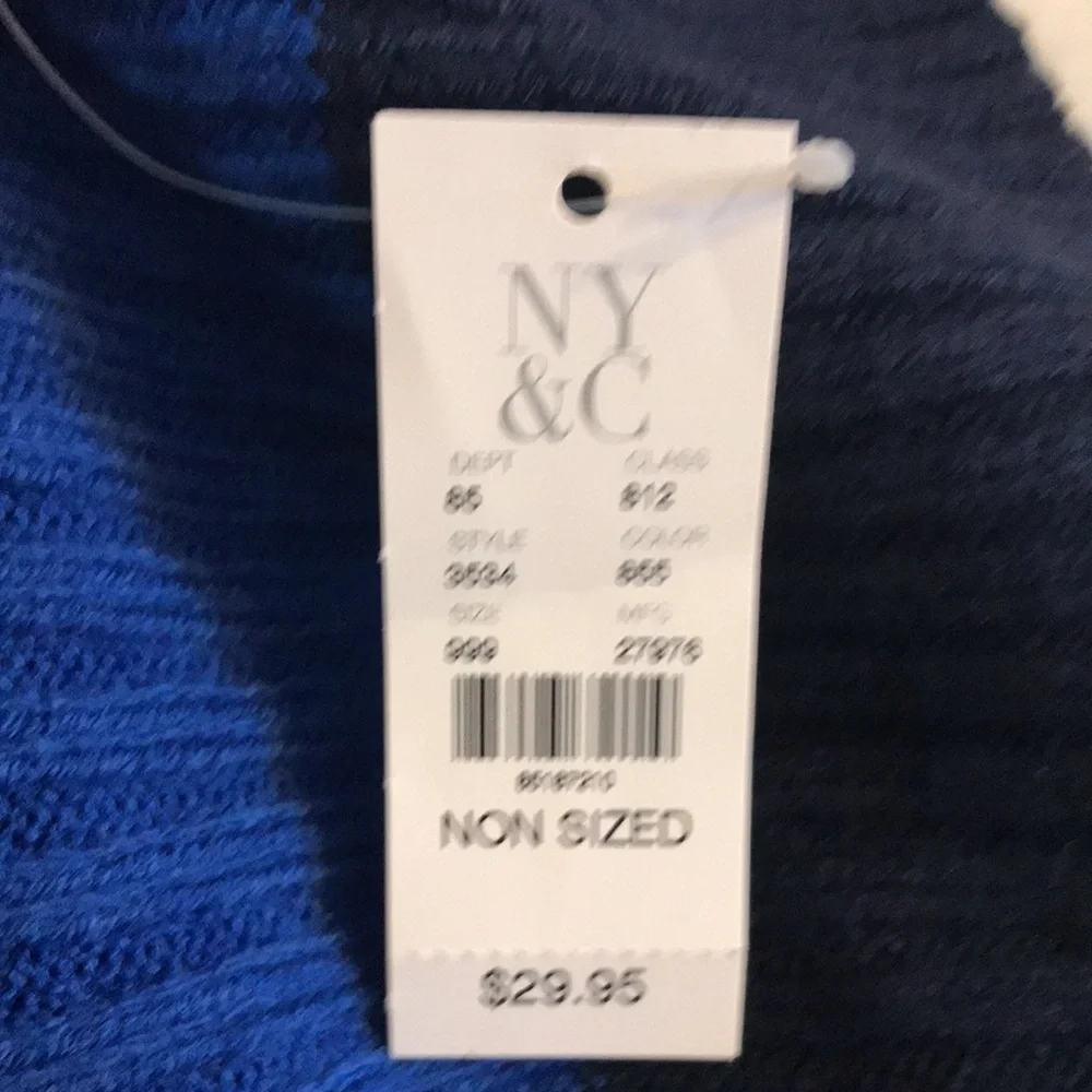 NWT NY&C Unisex Long Scarf